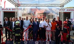 Bodrum'da yeni itfaiye hizmet binası açıldı