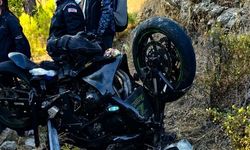 Muğla'da devrilen motosikletteki 1 kişi öldü, 1 kişi yaralandı