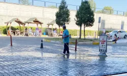 Vatandaş Susuz, Hastane Parkeleri Suluyor!
