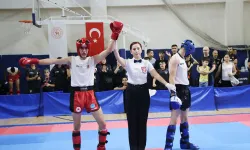 Kütahya'da Zafer Kupası Kick Boks Turnuvası düzenlendi