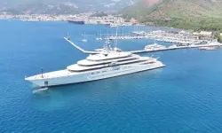 Rus milyarder Abramoviç'in yatı 'Eclipse' Marmaris'ten demir aldı