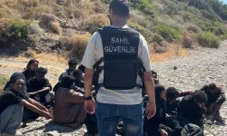 İzmir'de 47 düzensiz göçmen yakalandı