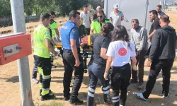 Hemzemin Geçitte Korku Dolu Anlar: Kadına Yük Treni Çarptı