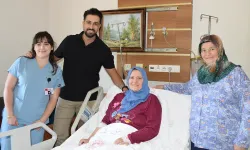 Manisa'da karın ağrısı yaşayan hasta 'kesisiz rahim ameliyatı' ile sağlığına kavuştu