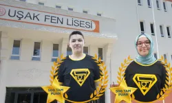 Birinciler Uşak Fen Lisesini Tercih Etti