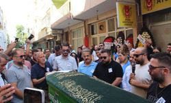 Aydın'da vefat eden gazeteci için tören düzenlendi