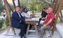 Kütahya'da rektör öğrencileri otogarda karşıladı