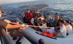Muğla açıklarında 35 düzensiz göçmen kurtarıldı