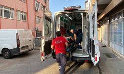 Nazilli'de devrilen motosikletin sürücüsü yaralandı
