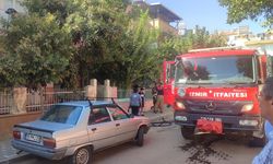 Ödemiş'te evde çıkan yangın söndürüldü