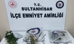 Sultanhisar'da evinde uyuşturucu bulunan kişi gözaltına alındı