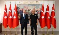 Uşak İl Emniyet Müdürü Mehmet Ali Kolcu Veda Etti