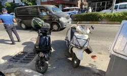 Nazilli'de iki motosikletin çarpıştığı kazada anne ve oğlu yaralandı