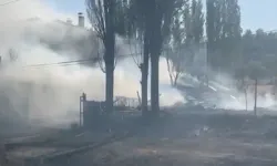 Sorkun Köyü’nde Ev Alevlere Teslim Oldu
