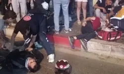 Uşak Atapark’ta Motosiklet Yayaya Çarptı: 2 Yaralı