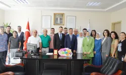 Sağlık Müdürü Acar’dan Başhekim Saka’ya Hayırlı Olsun Ziyareti