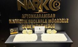 Afyonkarahisar'da uyuşturucu operasyonunda bir zanlı tutuklandı
