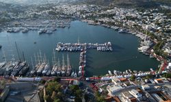 Bodrum Boat Show Fuarı'nda lüks yatlar görücüye çıktı