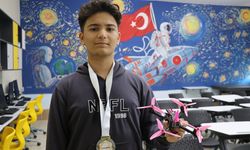 Kütahyalı lise öğrencisi uluslararası yarışmada sıfırdan dron yaparak şampiyon oldu