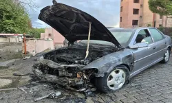 Aydın'da seyir halindeyken yanan otomobil kullanılamaz hale geldi
