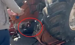 Uşak’ta Feci Çarpışma: Tır Traktöre Çarptı!