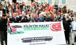 Uşak Üniversitesi’nde Gazze İçin Dualar Yükseldi