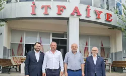 Uşak Saadet Partisi’nden İtfaiyecilere Destek Ziyareti