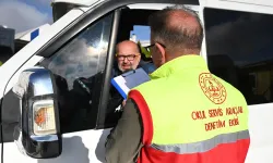 Uşak’ta okul servislerine sıkı denetim!