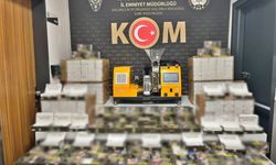 Afyonkarahisar'da 91 bin 400 makaron ele geçirildi