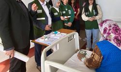 Aydın Yeşilay'dan akciğer kanseri tedavisi gören hastalara ziyaret