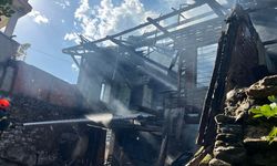 Bozdoğan'da evde çıkan yangın söndürüldü