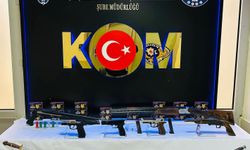 Denizli'de kaçak silah operasyonunda 3 şüpheli yakalandı