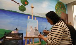 Denizli'deki merkezde psikiyatri hastaları sanatla rehabilite ediliyor