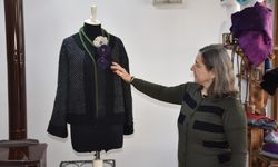 Kooperatif çatısı altında buluşan kadınlar keçeden giyim ve aksesuar ürünleri tasarlıyor