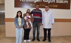 Prematüre doğan 570 gramlık Ayliz Nida 1 yaşına ulaştı