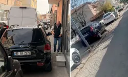 Uşak’ta Arabalar Kaldırımdan, Vatandaşlar Yoldan Gidiyor!
