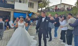 Endonezyalı gelin için Manisa'da 'köy düğünü' yapıldı
