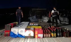 Muğla'da motoryatta kaçak içki, uyuşturucu ve silah ele geçirildi