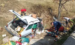 Uşak-İzmir Karayolunda Kaza: Karı Koca Yaralandı