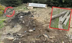 Uşak'taki Taşyaran Vadisi'nin Tabelası Yerlerde Sürünüyor.!