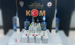 Uşak'ta 53 Litre Kaçak İçki Ele Geçirildi