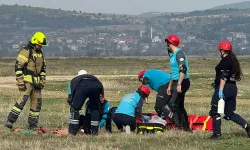 Uşak’ta Kaza Kırım Tatbikatı
