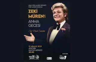 Uşak'ta Zeki Müren Rüzgarı Esecek! Bu Etkinlik Kaçmaz..