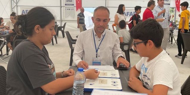 HATAY - Çadır kentte Akıl ve Zeka Oyunları Turnuvası yapıldı