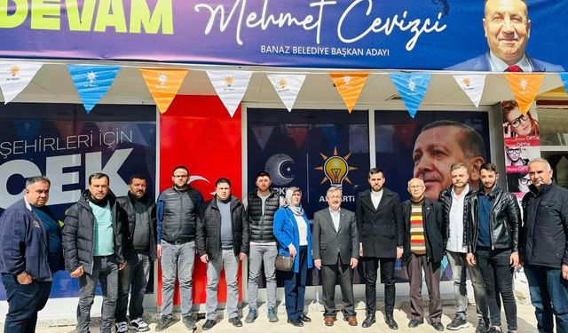 Ak Parti Banaz Belediye Başkan Adayı Mehmet Cevizci mi?  Erdoğan mı?