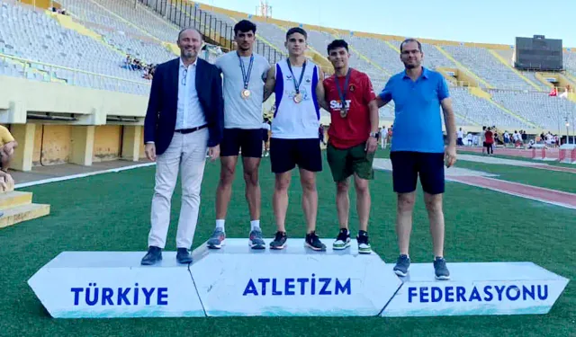 Uşaklı Orçun Duran Atletizm'de Türkiye Şampiyonu Oldu!