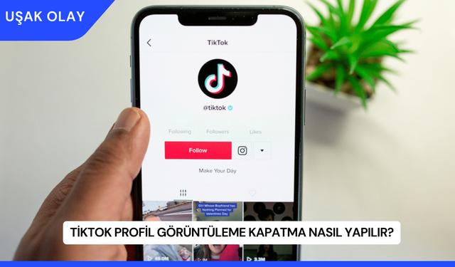 TikTok Profil Görüntüleme Kapatma Nasıl Yapılır?