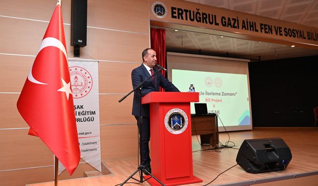 Uşak İl Milli Eğitim Müdürü Yücel; “Bilinçle ilerliyoruz”