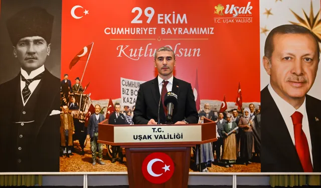 Uşak Valisi Dr. Naci Aktaş'tan 29 Ekim Mesajı