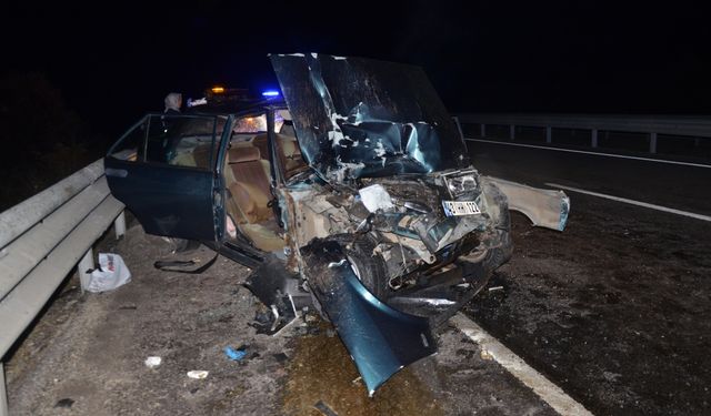 Kütahya'da trafik kazasında Reha Bülbül öldü, 4 kişi yaralandı